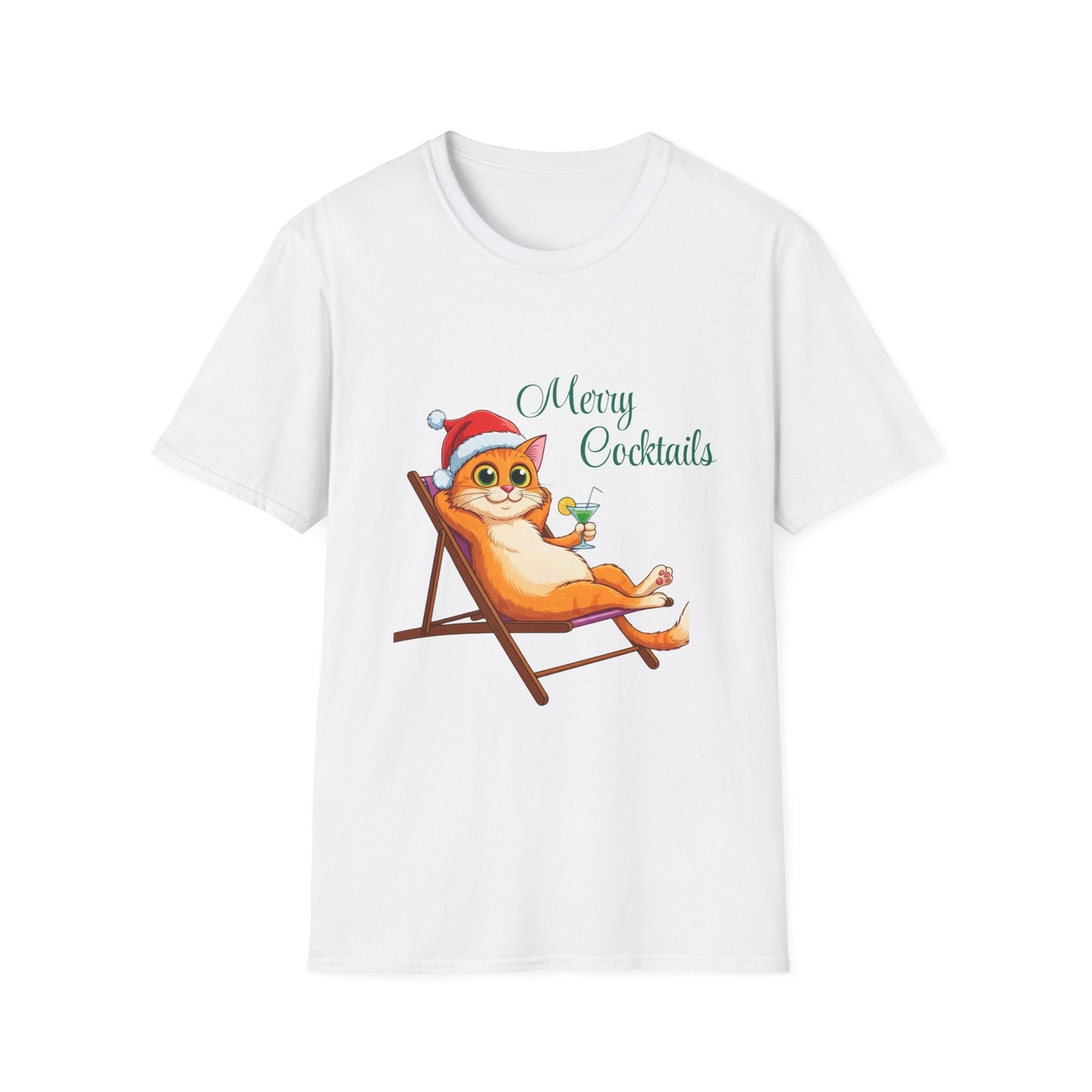 Christmas T-Shirt | Purrfect Cocktails - The Bower Tasmania