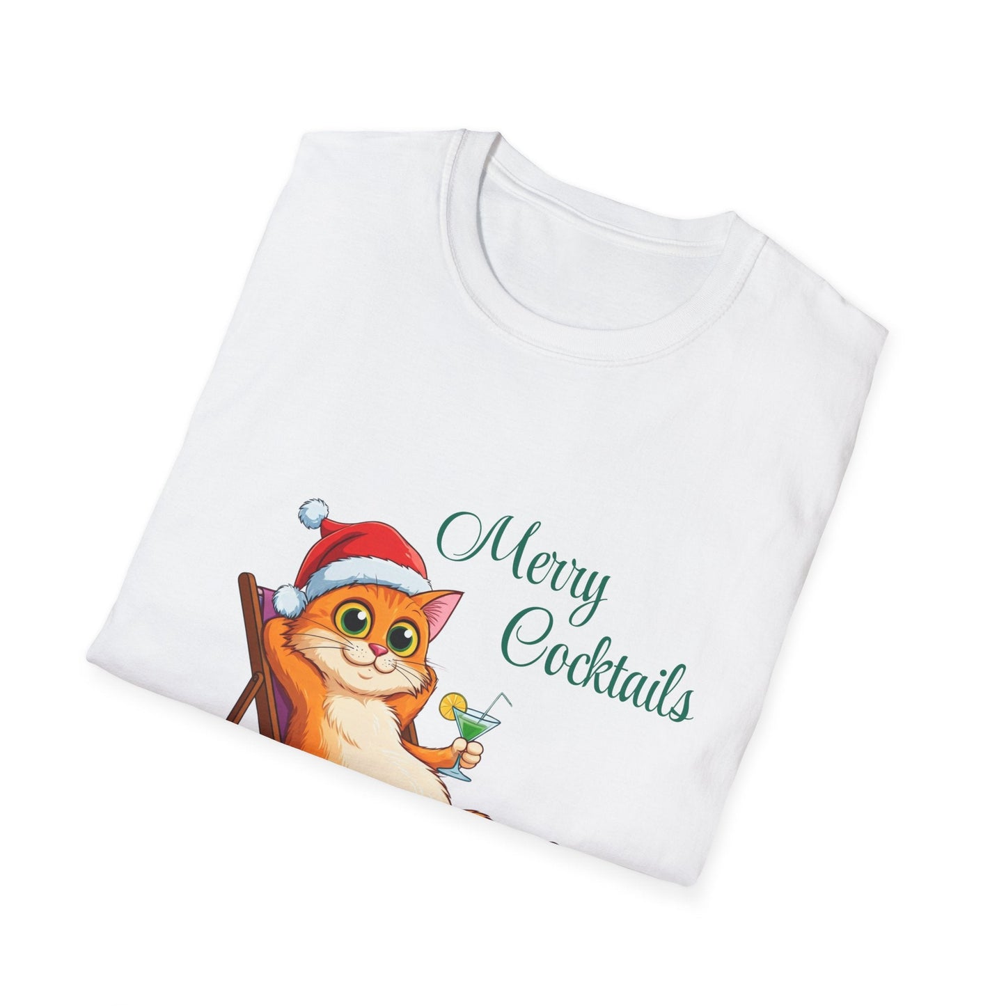 Christmas T-Shirt | Purrfect Cocktails - The Bower Tasmania