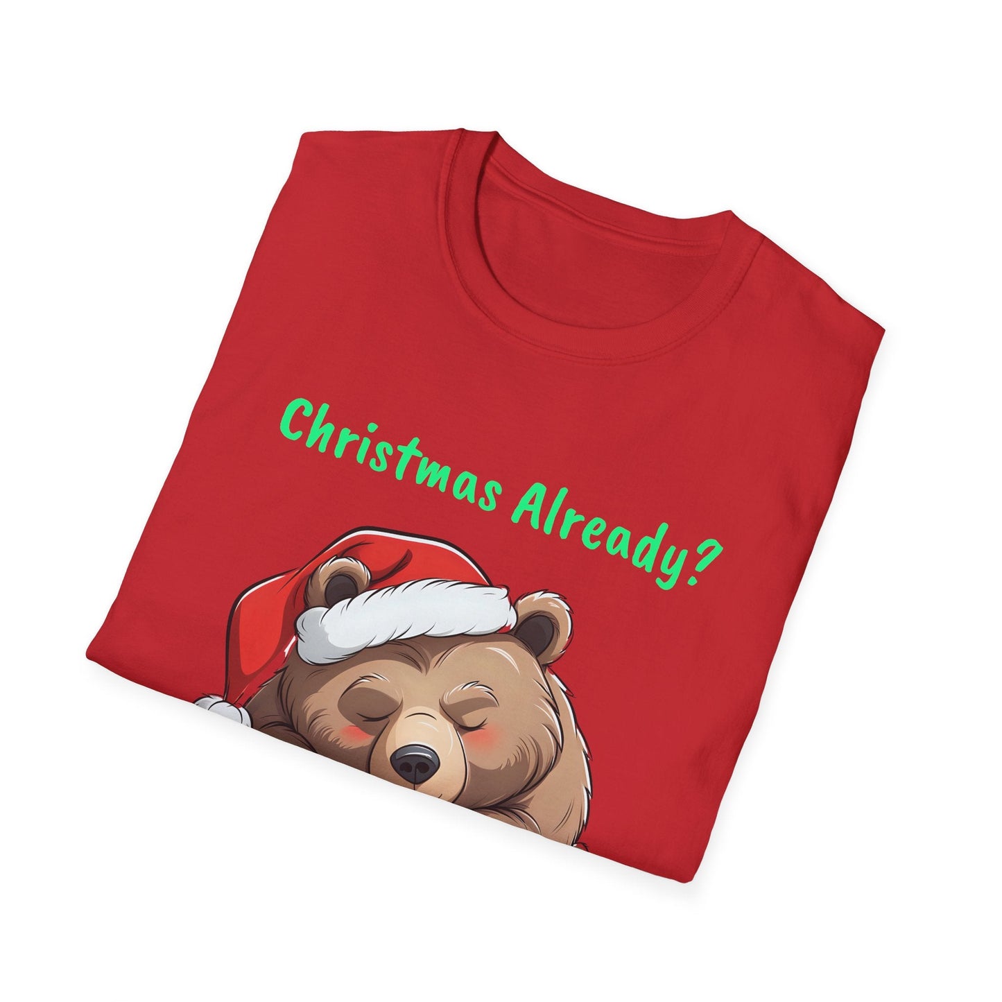 Christmas T-Shirt | Sleeping Bear - The Bower Tasmania