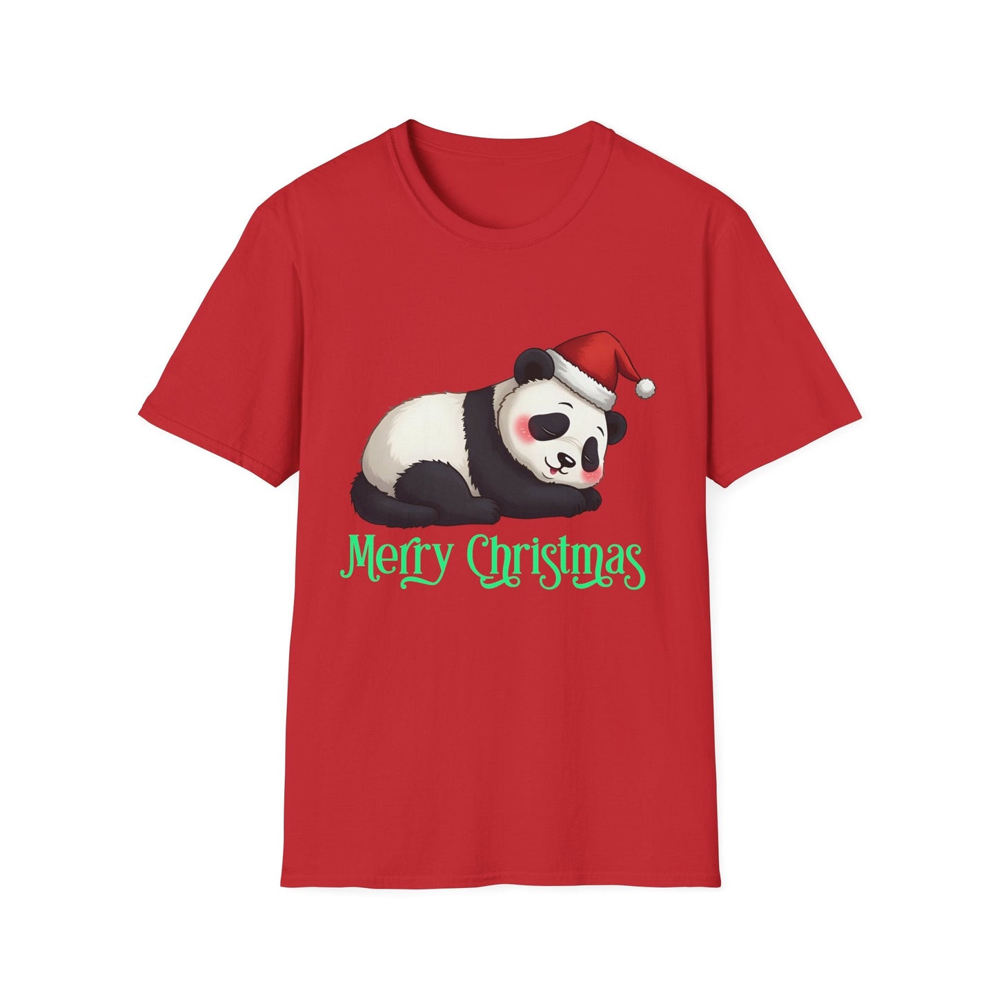 Christmas T-Shirt | Sleepy Panda - The Bower Tasmania