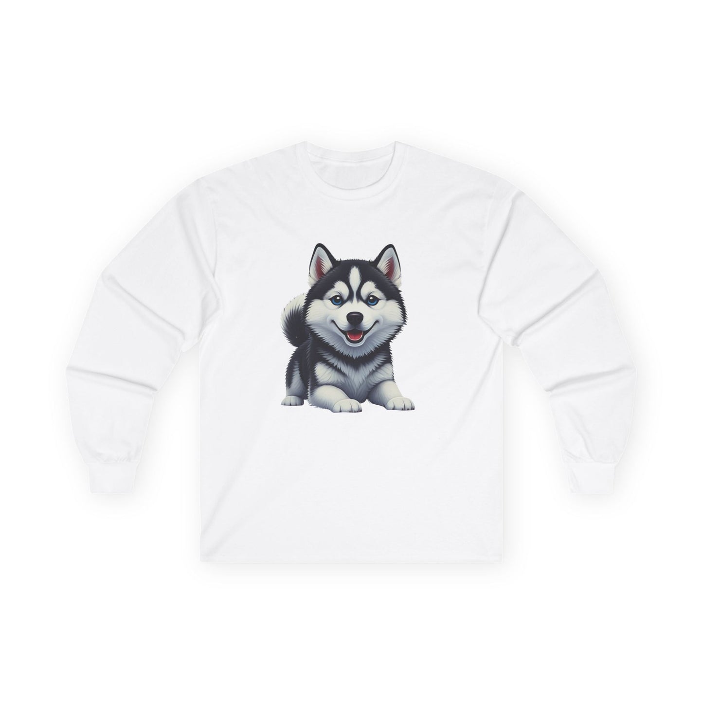 Husky Puppy Long Sleeve Tee - The Bower Tasmania