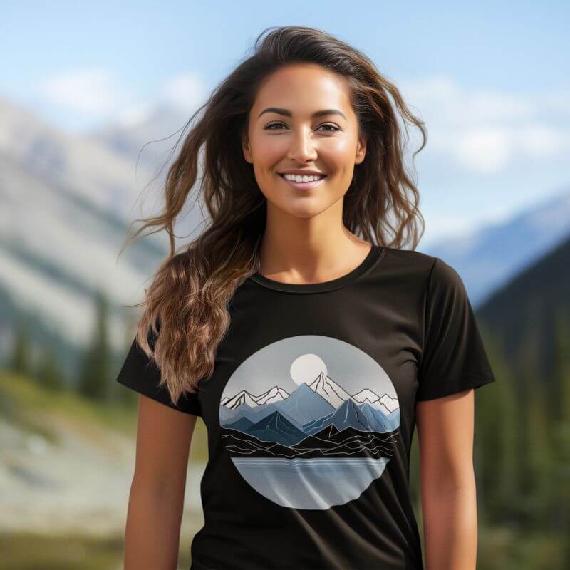 Mountains T-Shirt | Unisex - The Bower Tasmania