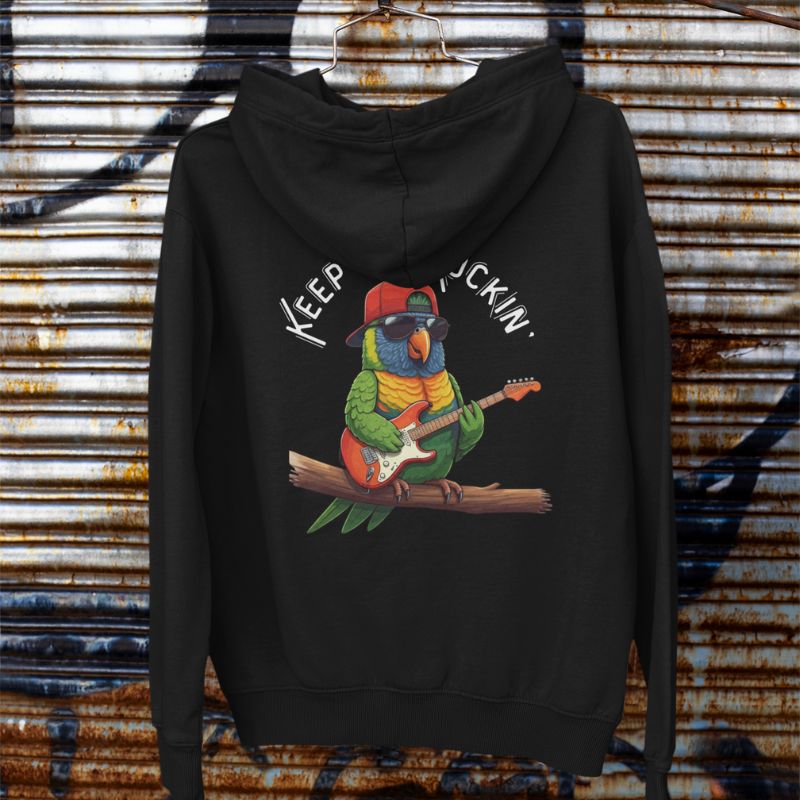 Rockin' Lorikeet Hoodie - The Bower Tasmania