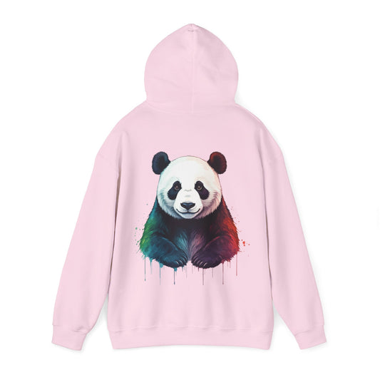 Vibrant Panda Hoodie - The Bower Tasmania