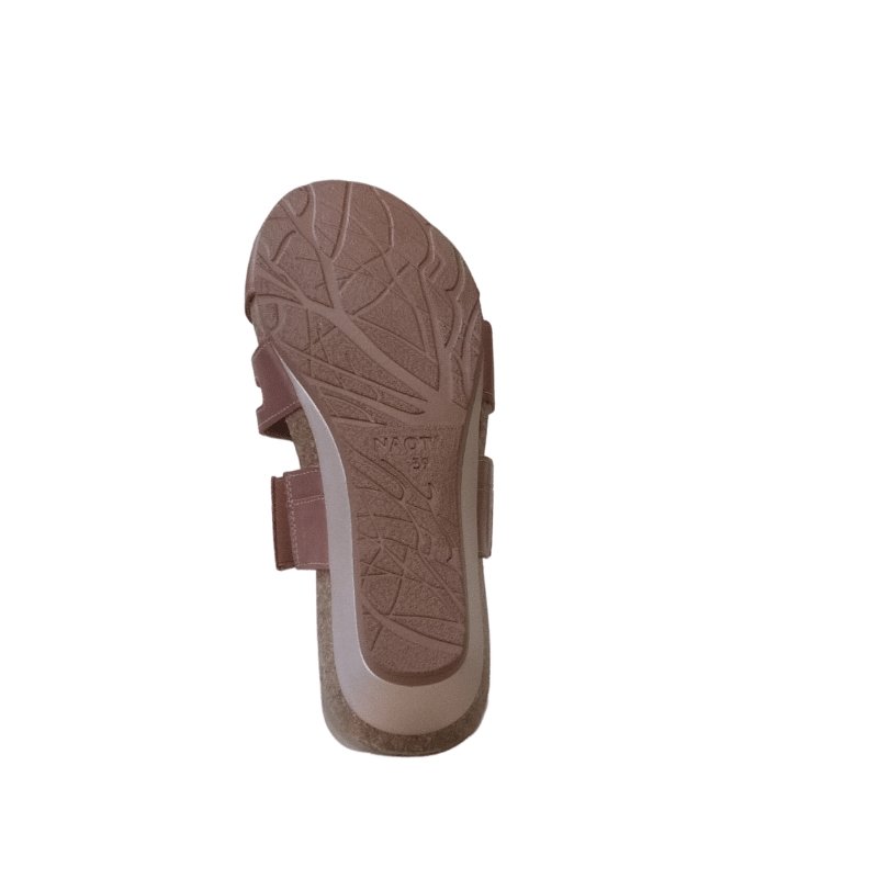 Naot Carriage slip on wedge sandal in sole | The Bower Tasmania