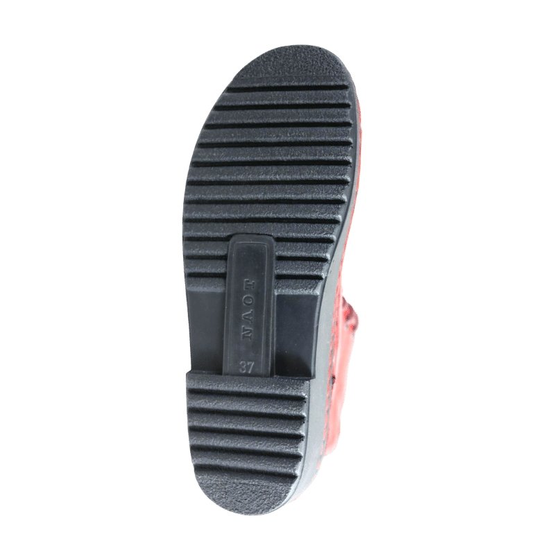 Sole of Naot Claudia, lace up leather boot with removable insole | The Bower Tasmania