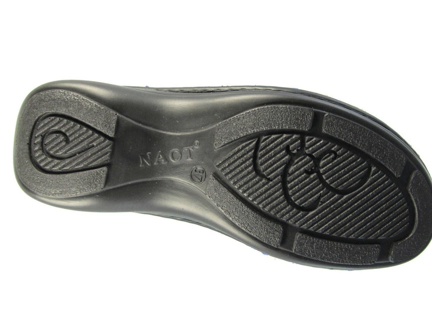 Sole view of Naot Edelina, flat women's slip on shoe | The Bower Tasmania