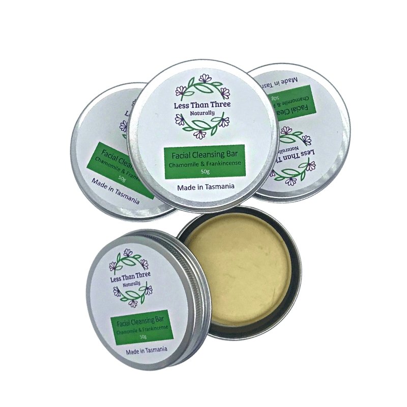 Facial Cleansing Bar Made in Tasmania with natural ingredients | The Bower Tasmania
