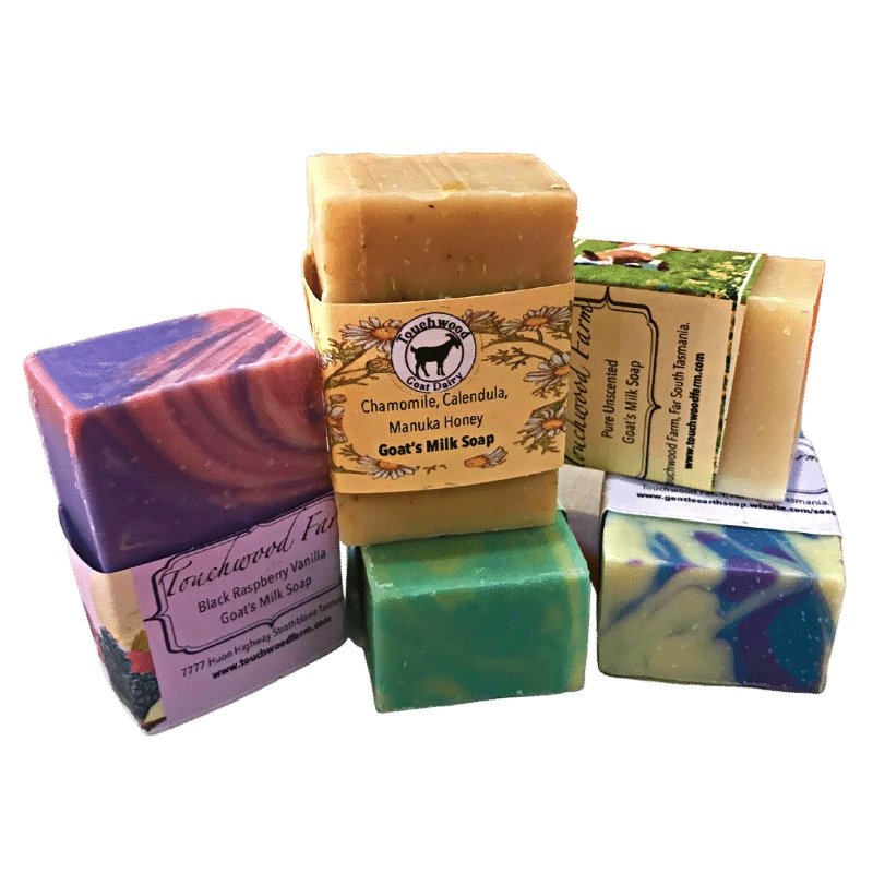 50g Goats Milk Soap handmade in Tasmania | The Bower Tasmania