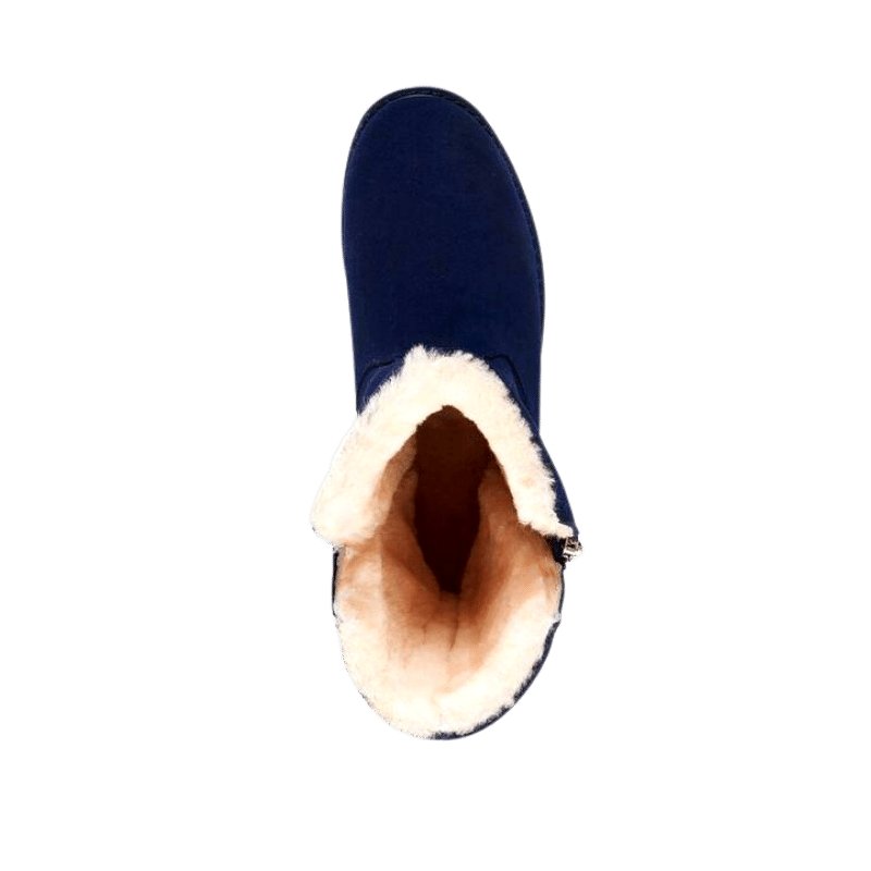 Emu Australia Gravelly, Waterproof Sheepskin Boot in midnight | The Bower Tasmania
