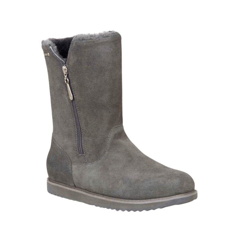 Emu Australia Gravelly, Waterproof Sheepskin Boot in Grey | The Bower Tasmania