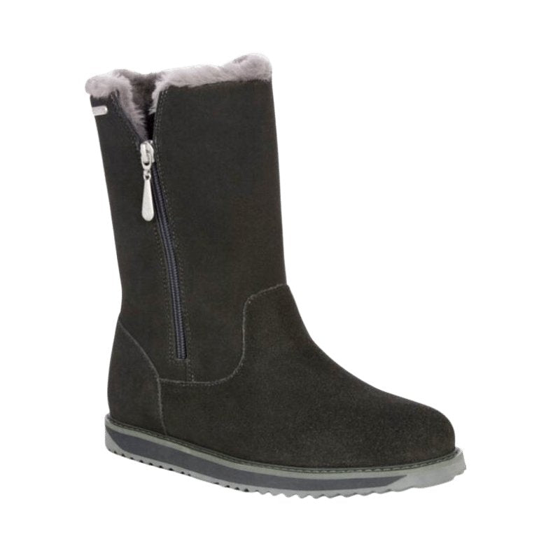 Emu Australia Gravelly, Waterproof Sheepskin Boot in Grey | The Bower Tasmania