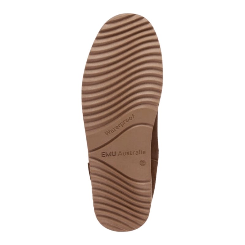 Solve view of Emu Australia Gravelly, Waterproof Sheepskin Boot in Oak | The Bower Tasmania