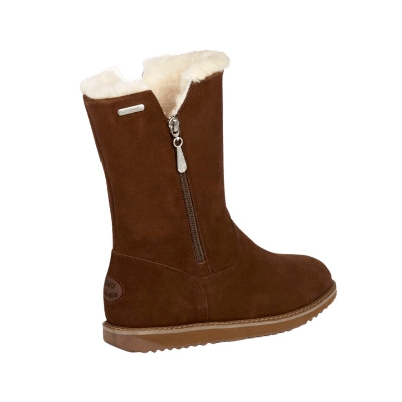 Emu Australia Gravelly, Waterproof Sheepskin Boot in Oak | The Bower Tasmania