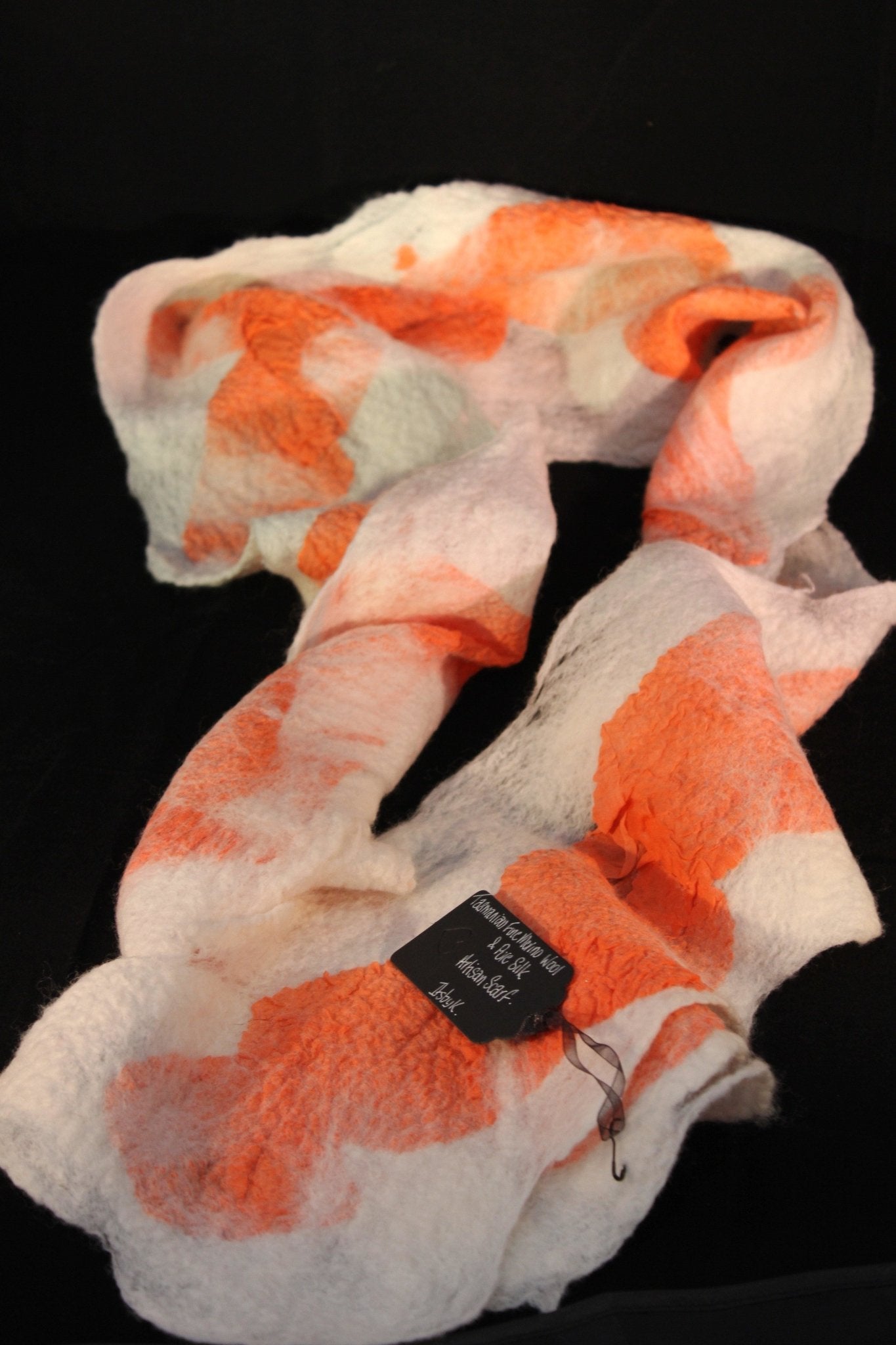 Handcrafted Tasmania Merino & Silk Scarf - The Bower Tasmania