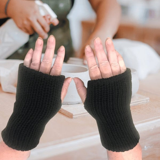 Handmade Fingerless Gloves - The Bower Tasmania