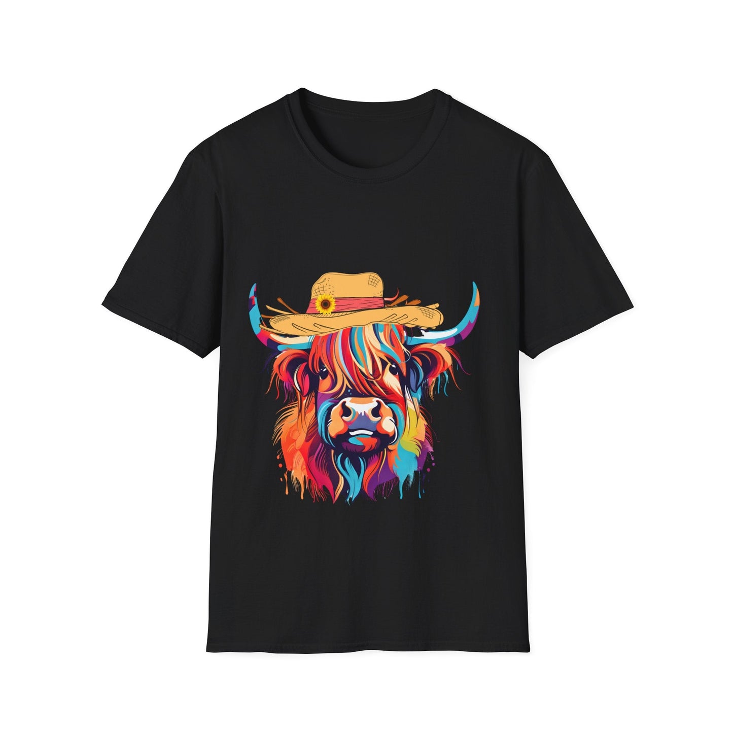 Highland Cow T-Shirt | Unisex - The Bower Tasmania