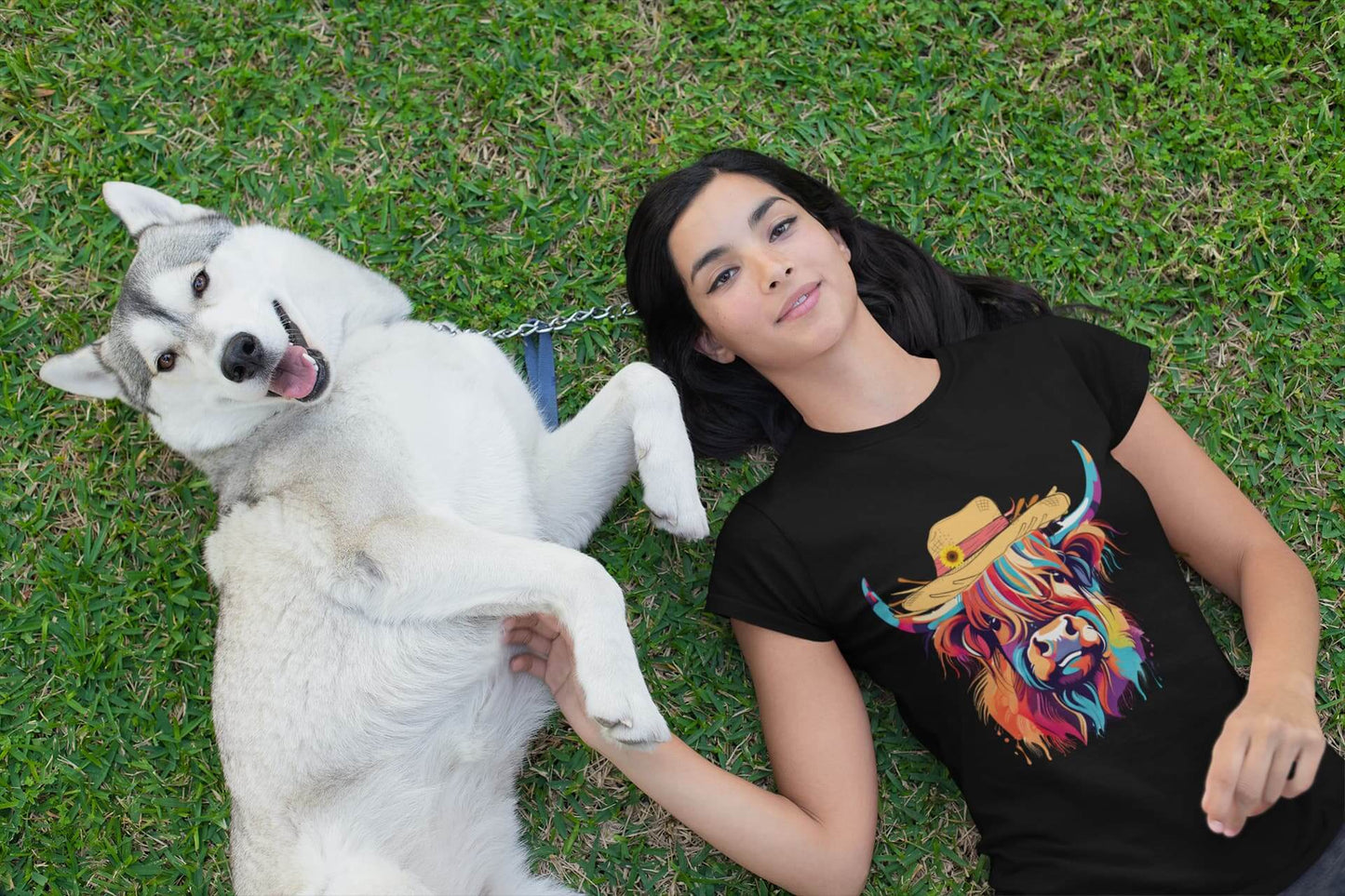 Highland Cow T-Shirt | Unisex - The Bower Tasmania