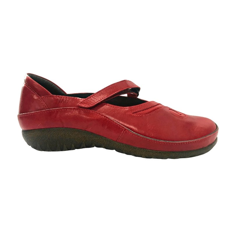 Matai - Mary-Jane Orthotic-friendly Shoe outside view in Poppy | The Bower Tasmania