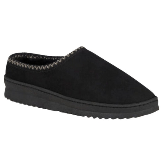 Black Platinum Outback Scuff | Sheepskin Slippers Australian Made | The Bower Tasmania