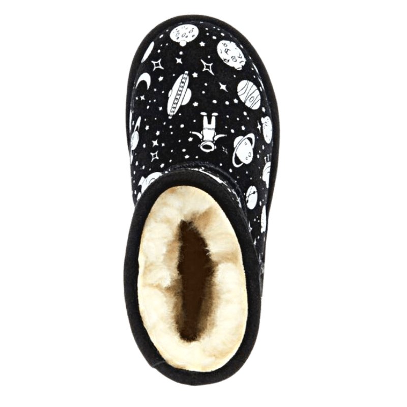 Outer Space Brumby - Waterproof Sheepskin Kids Boot - The Bower Tasmania