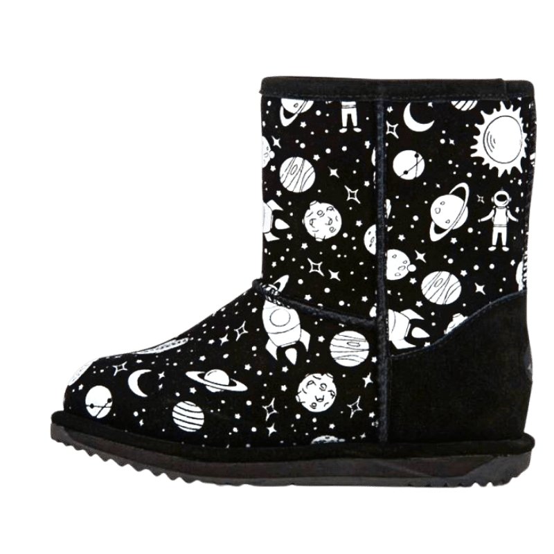 Outer Space Brumby - Waterproof Sheepskin Kids Boot - The Bower Tasmania