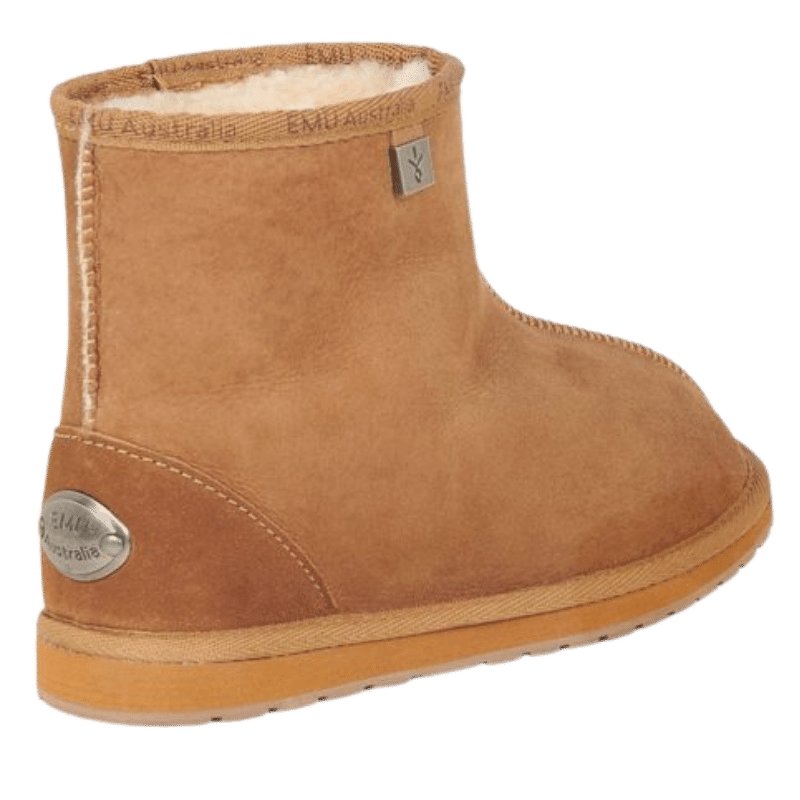 Chestnut Sheepskin Boot Ankle Length with centre seam | Tasmania Ugg Boots | The Bower Tasmania