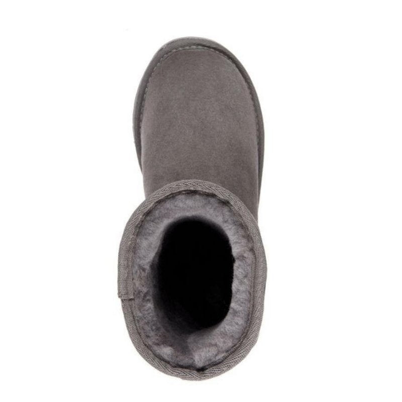 Grey Sheepskin Boot Calf Length | Tasmania Uggs | The Bower Tasmania