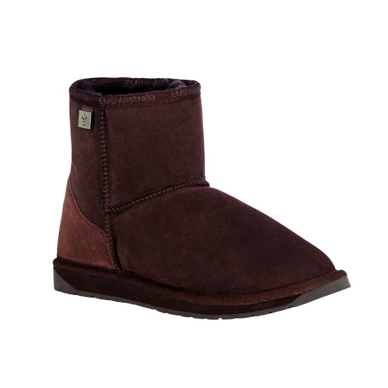 Chocolate Sheepskin Boot Ankle Length | Tasmania Uggs | The Bower Tasmania
