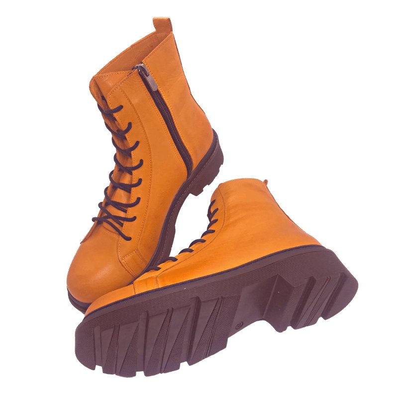 Radiant - Lace-up Leather Boot - The Bower Tasmania