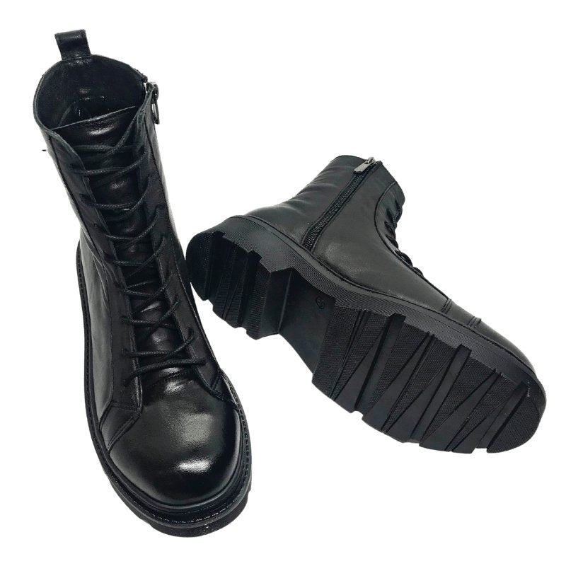Radiant - Lace-up Leather Boot - The Bower Tasmania