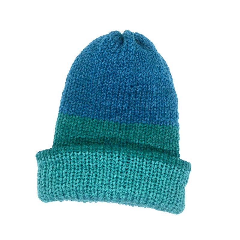 Reversible Hand Made Beanies - The Bower Tasmania