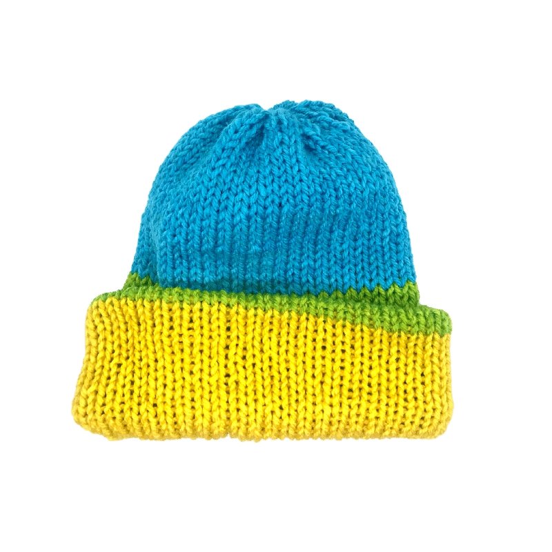 Reversible Hand Made Beanies - The Bower Tasmania