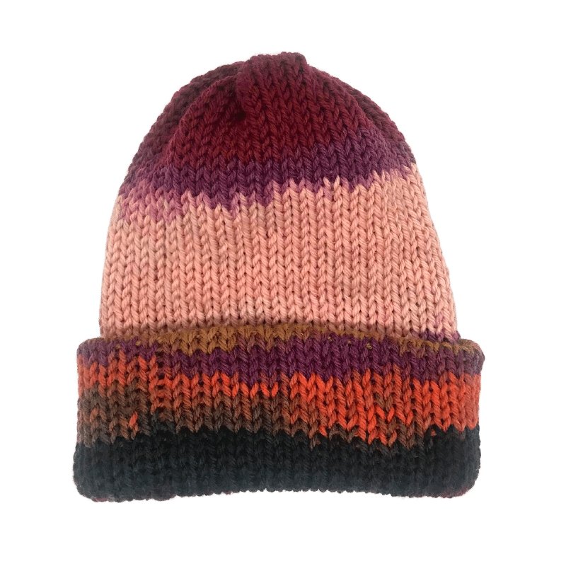 Reversible Handmade Beanies - The Bower Tasmania