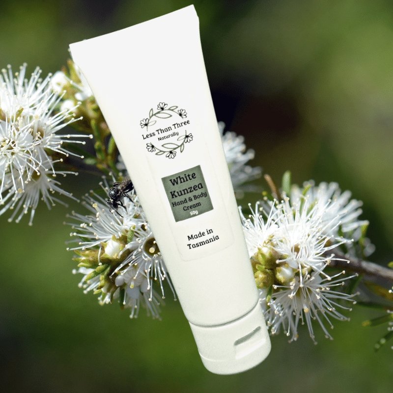 White Kunzea Hand & Body Cream - The Bower Tasmania