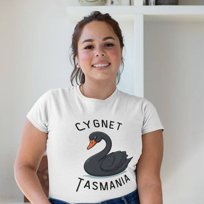 Black Swan T-Shirt - The Bower Tasmania