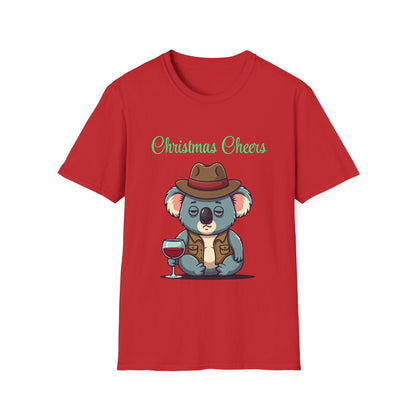 Christmas T-Shirt | Koala Christmas Cheers - The Bower Tasmania