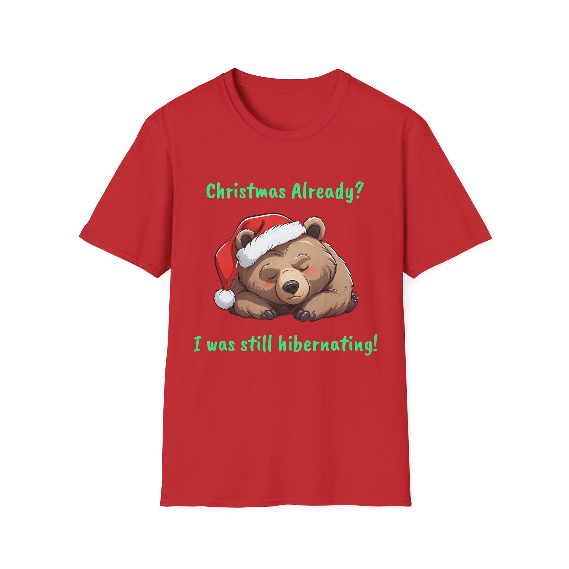 Christmas T-Shirt | Sleeping Bear - The Bower Tasmania