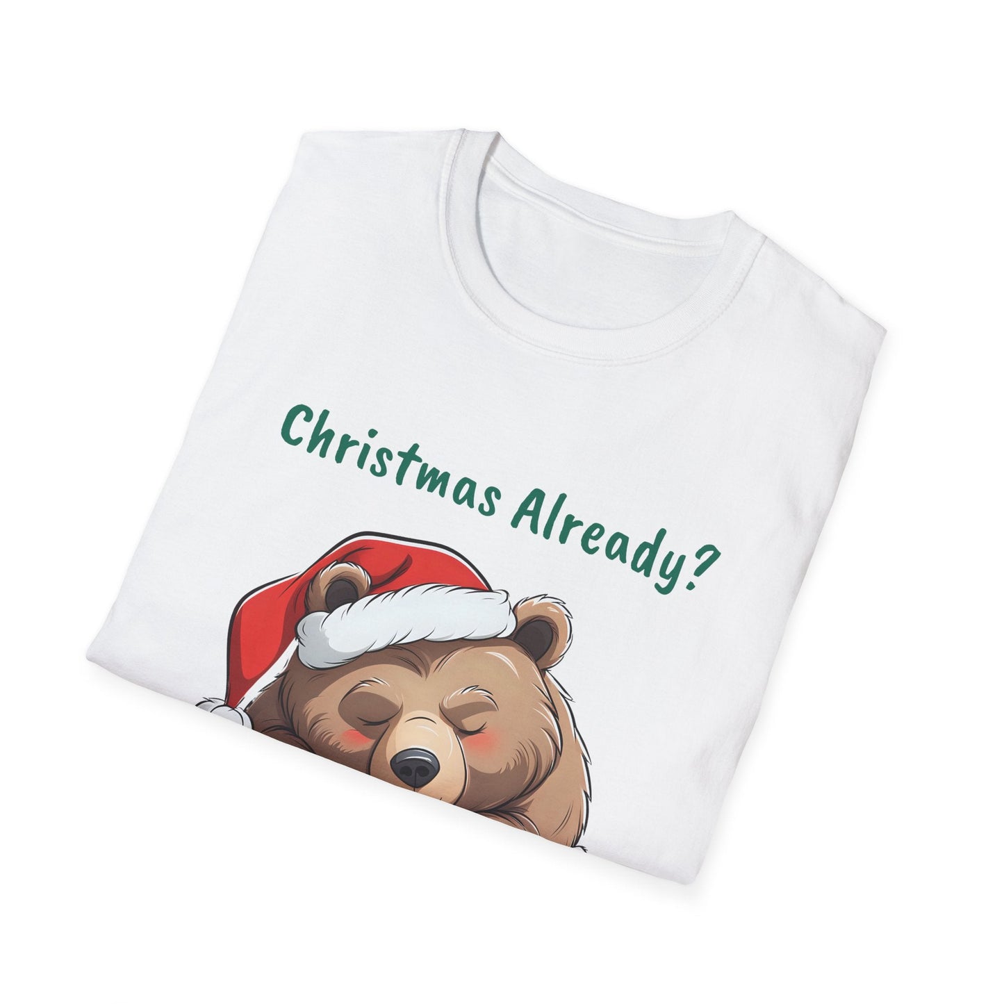 Christmas T-Shirt | Sleeping Bear - The Bower Tasmania