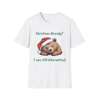 Christmas T-Shirt | Sleeping Bear - The Bower Tasmania