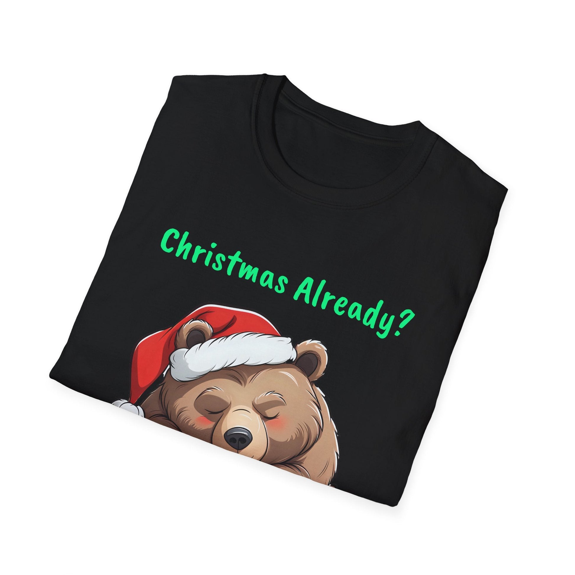 Christmas T-Shirt | Sleeping Bear - The Bower Tasmania