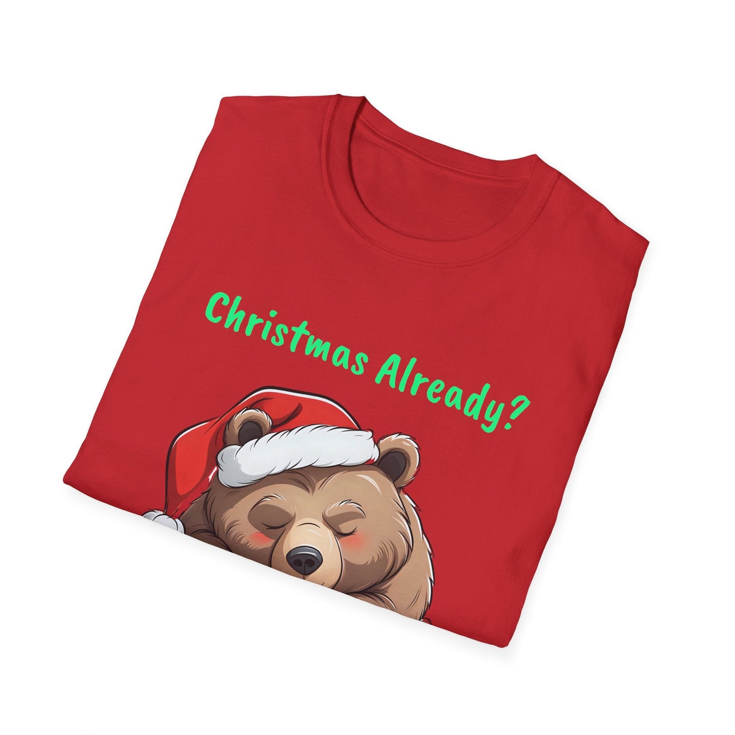 Christmas T-Shirt | Sleeping Bear - The Bower Tasmania