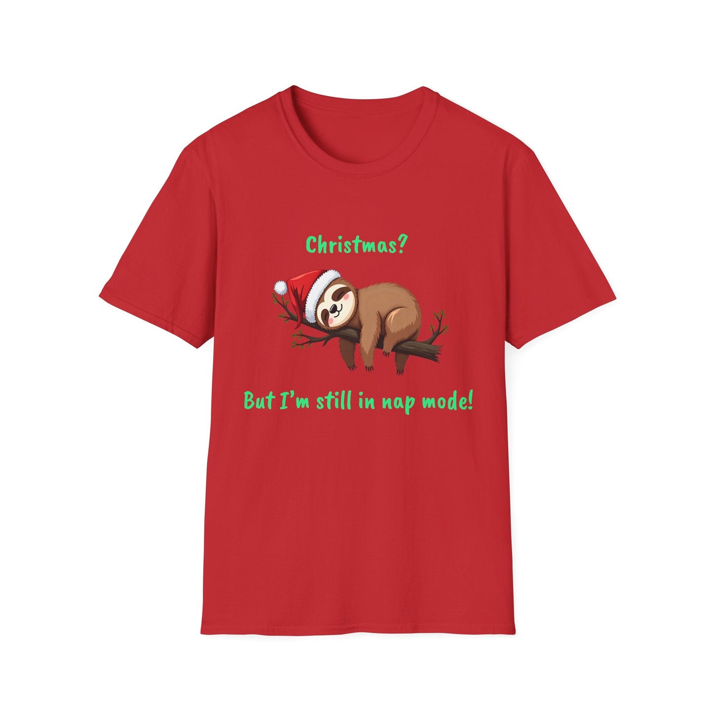 Christmas T-Shirt | Sloth - The Bower Tasmania