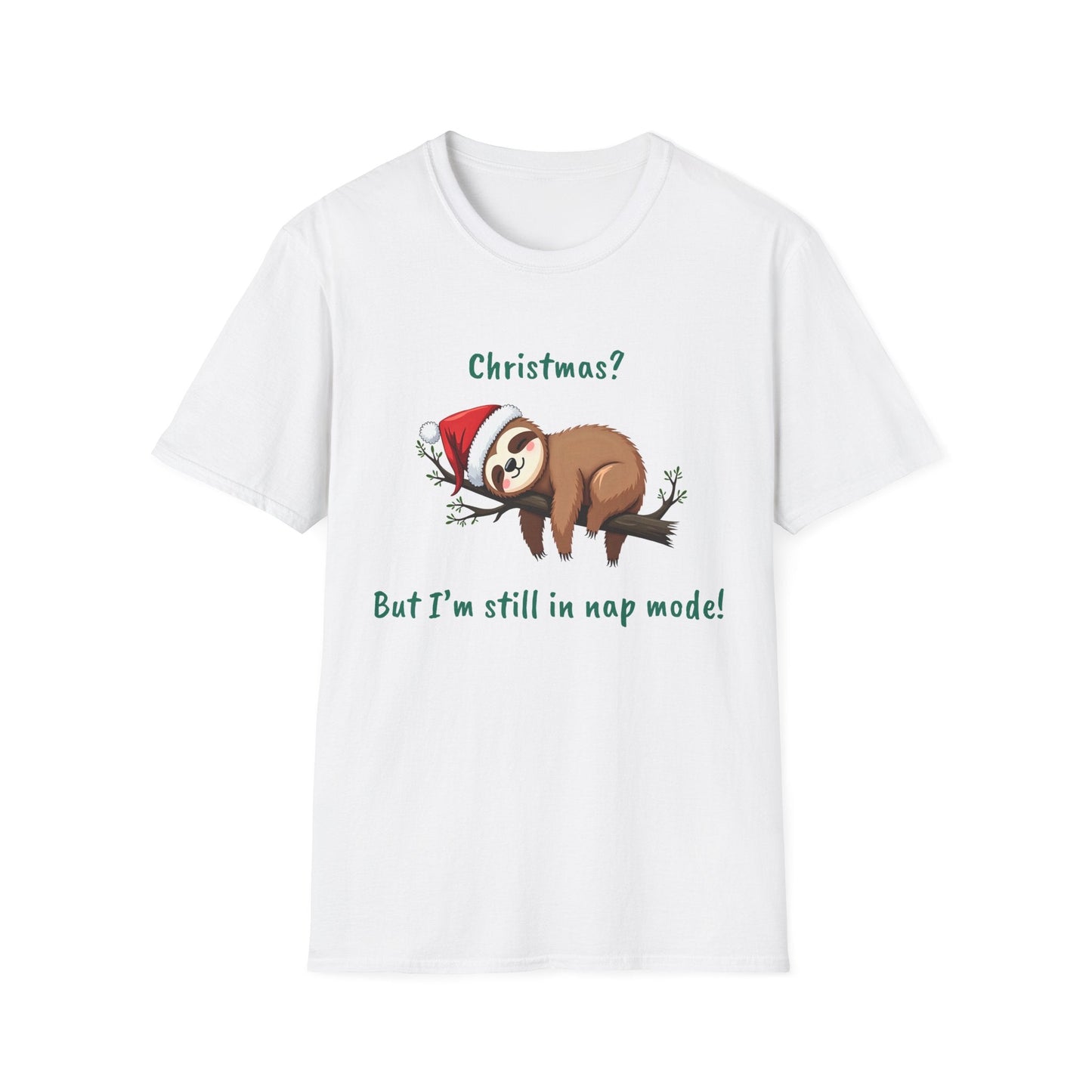 Christmas T-Shirt | Sloth - The Bower Tasmania