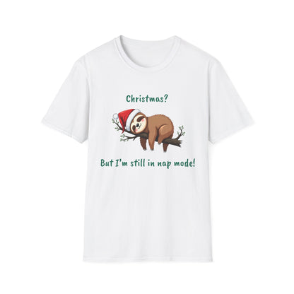 Christmas T-Shirt | Sloth - The Bower Tasmania