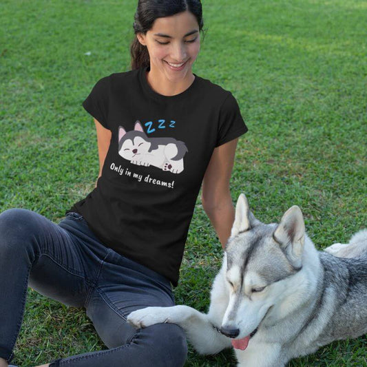 Funny Husky Dog T-Shirt - The Bower Tasmania