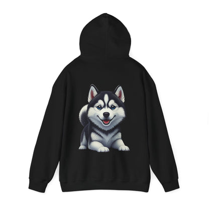 Husky Puppy Hoodie - The Bower Tasmania