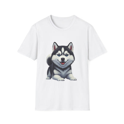 Husky Puppy T-Shirt - The Bower Tasmania