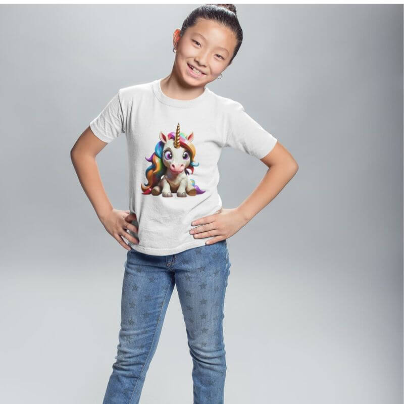 Kids Tshirt | Baby Unicorn - The Bower Tasmania