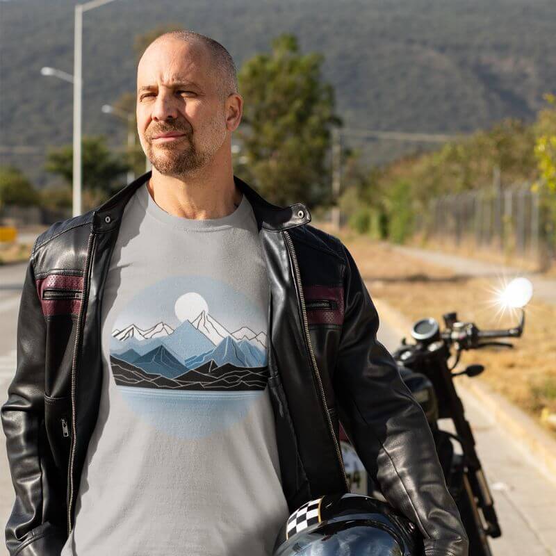 Men's T-Shirt | Mountains - The Bower Tasmania